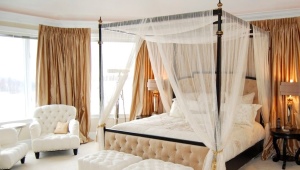 Schlafzimmerdesign mit Baldachin