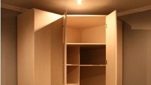DIY corner cabinet