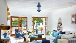 Mediterranean style houses: examples of interiors