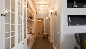 Fashionable design for a narrow hallway