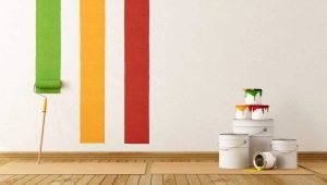 Paint consumption per 1 sq. m of wall area: we calculate according to the selected material