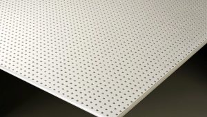 Acoustic drywall: types and characteristics