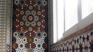 Decorative mosaic: design examples
