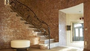Decorative plaster sand: effects and composition options