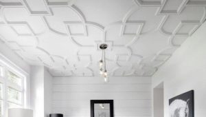 Sádrové stropy v interiérovém designu