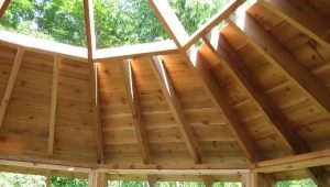 Welche Art von Dach für den Pavillon machen?