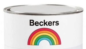 Beckers boje: sorte i boje