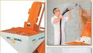 Mechanized plastering of walls: pros and cons
