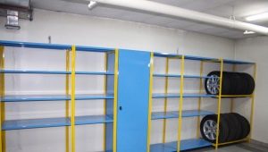 Metallregale für die Garage: Arten von Lagerstrukturen