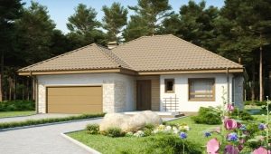 One-story houses with a garage: popular options