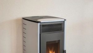 Pellet fireplace: design features
