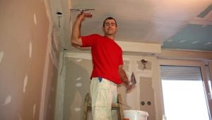 Drywall plaster: choice of mixture and application technology