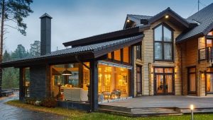 Namas su terasa: gražūs statybos variantai