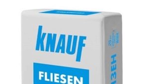 Cola Knauf: tipus i característiques