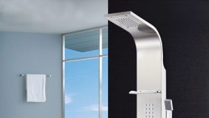 Overview of types of shower panels