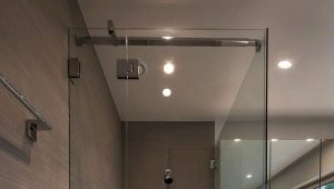 Features of glass shower enclosures without pallet