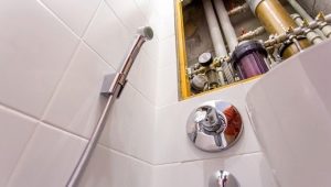 Caratteristiche dei miscelatori da incasso per docce igieniche