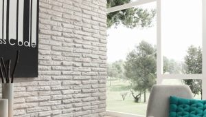 PVC-panelen voor baksteen: voordelen en kenmerken van leggen