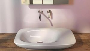 Mixer basin without hole: options and installation
