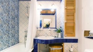 Koupelny ve stylu Provence: francouzský šarm a útulnost