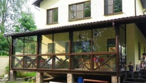 Opties voor projecten van huizen met een veranda