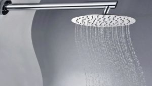顶部淋浴喷头：型号选择和设计差异