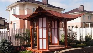 Wie dekoriere ich einen Pavillon im japanischen Stil?