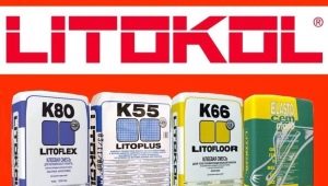 胶水 Litokol：技术特点和使用范围