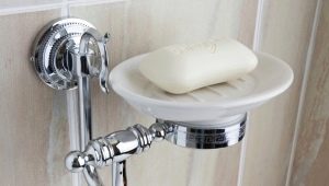 Soap trays: choices among the modern variety of models
