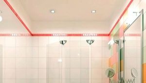 小浴室时尚瓷砖回顾：设计实例 