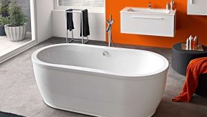 Ovale badkuipen: ontwerpkenmerken en tips om te kiezen