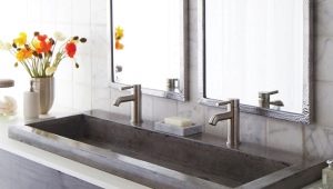Concrete sinks: pros and cons, manufacturing subtleties
