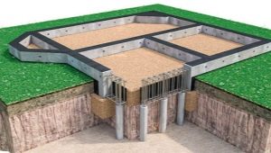 Pile-grillage foundation: design features and installation technology