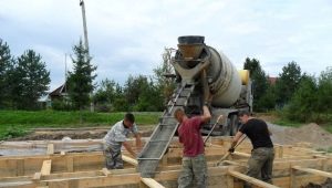 Pouring the foundation: step-by-step instructions for carrying out construction work
