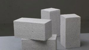 Características y dimensiones de los bloques de espuma.