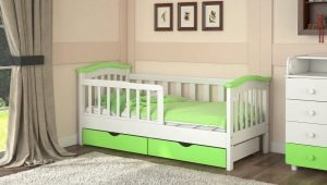 Children's bed with bumpers for a child over 3 years old