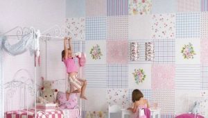 How to combine wallpaper in a children's room?