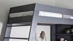 Loftové postele s pracovním koutem pro dospívající
