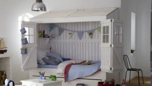 Katil kanak-kanak yang luar biasa: penyelesaian reka bentuk asal