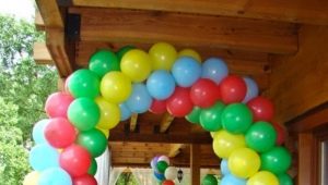 Types of garlands from balls and master classes for their production