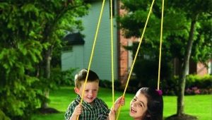 How to make a children's swing with your own hands?