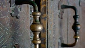 Front door handles: features and recommendations for selection