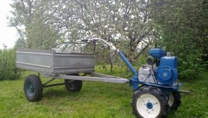 How to make a hitch for a walk-behind tractor?