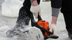 Features of ice saws and their selection