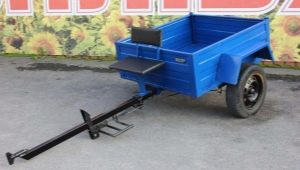 Vozíky pro pojezdový traktor Neva: účel, výběr a provoz