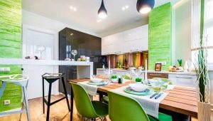 Eco-style kitchen: features, design and design tips
