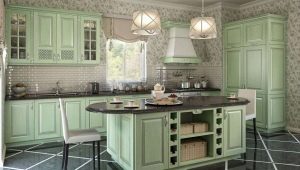 Provence style kitchen: original ideas and solutions