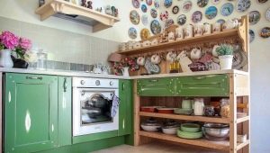 How to make kitchen shelves with your own hands?