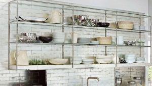 How to choose open shelves for your kitchen?