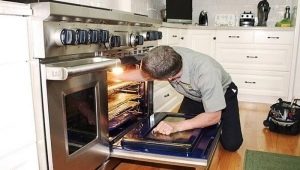 Reparación de un horno en una estufa de gas: signos y causas de mal funcionamiento, soluciones.